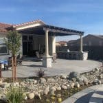 How Can You Add Privacy to an Open Patio Cover Without Fully Closing It Off?